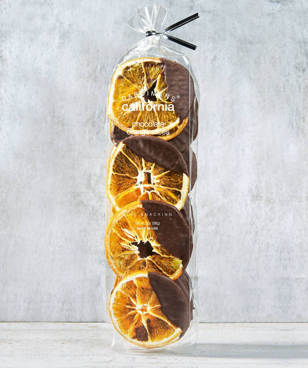 Dardimans California Crisps - Crispy Dark Chocolate Orange Slices | Gift Pack