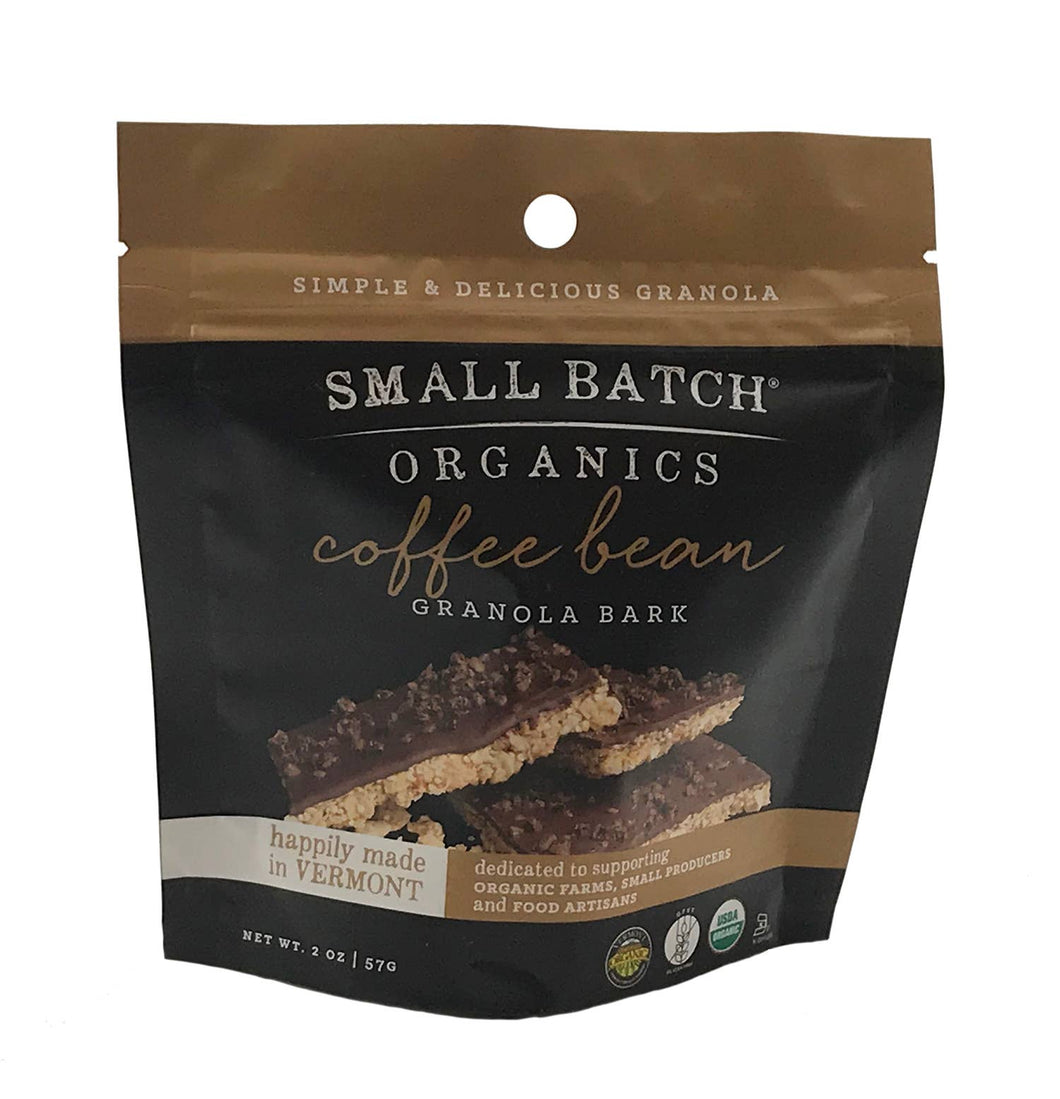 Small Batch Organics - 2oz Coffee Bean Granola Bark