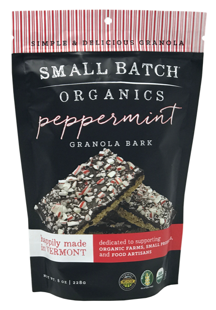 Small Batch Organics - 8oz Peppermint Granola Bark